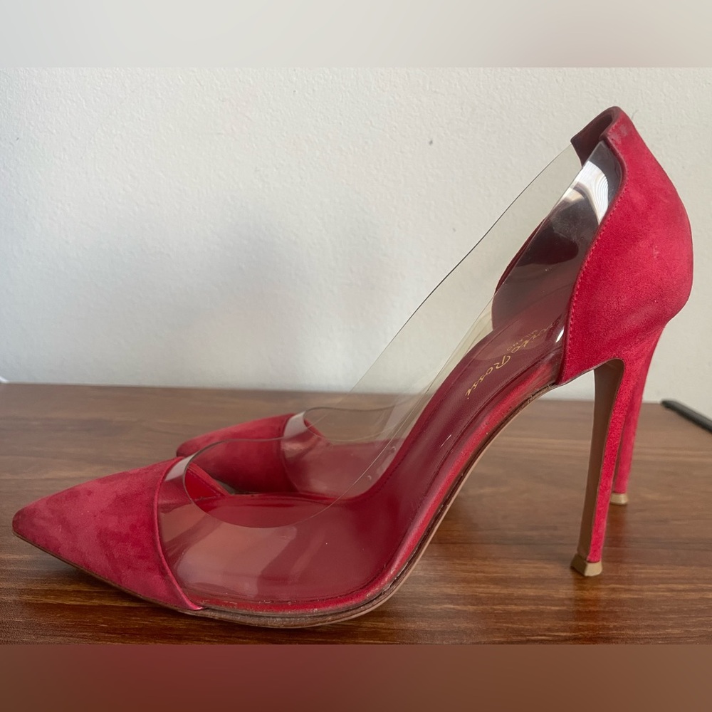 Elegant Red Stiletto Heels
